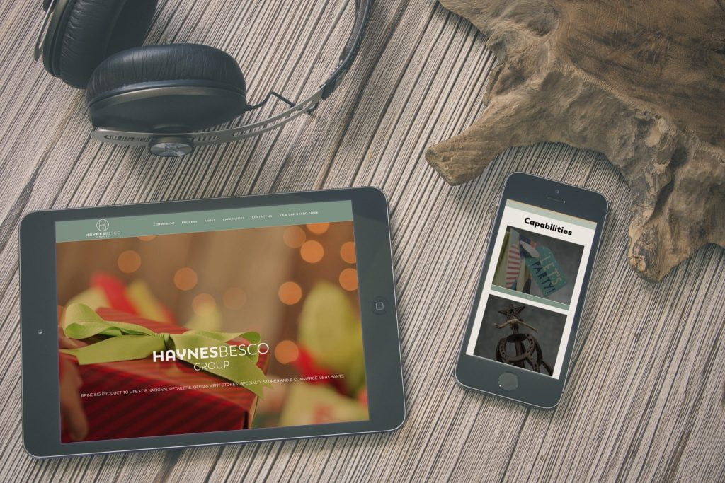 HaynesBesco Group Website Design Tablet and Phone HaynesBesco Group Responsive Website Design Tablet and Phone